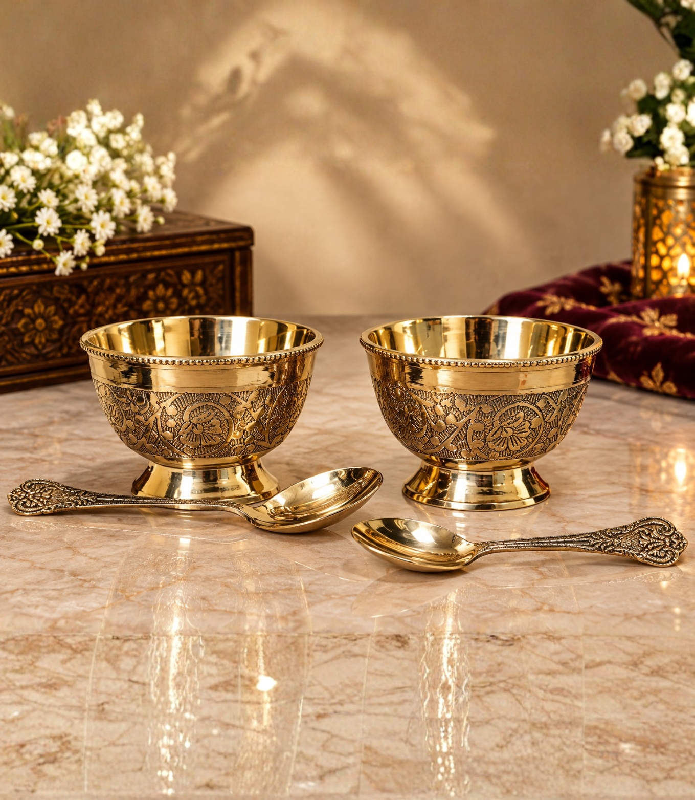 The Royal Nakkashi Dessert Bowl Set - View 2